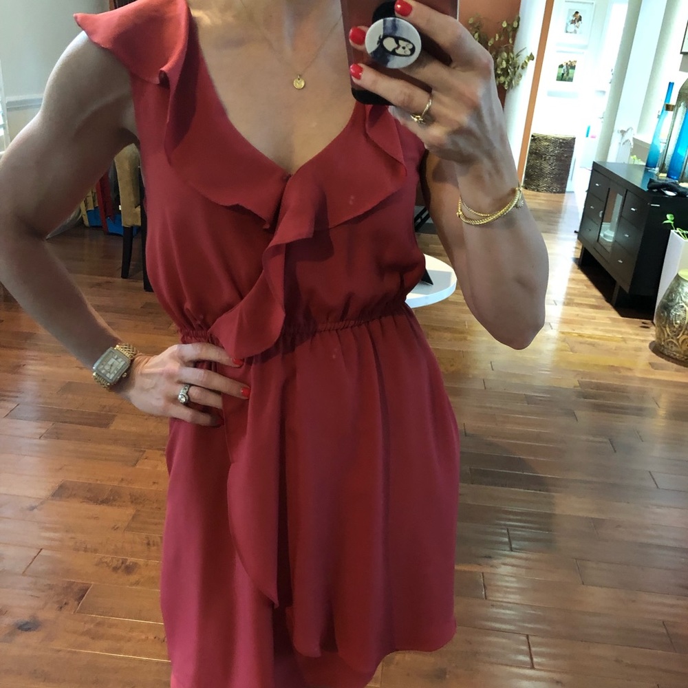 BCBG red dress